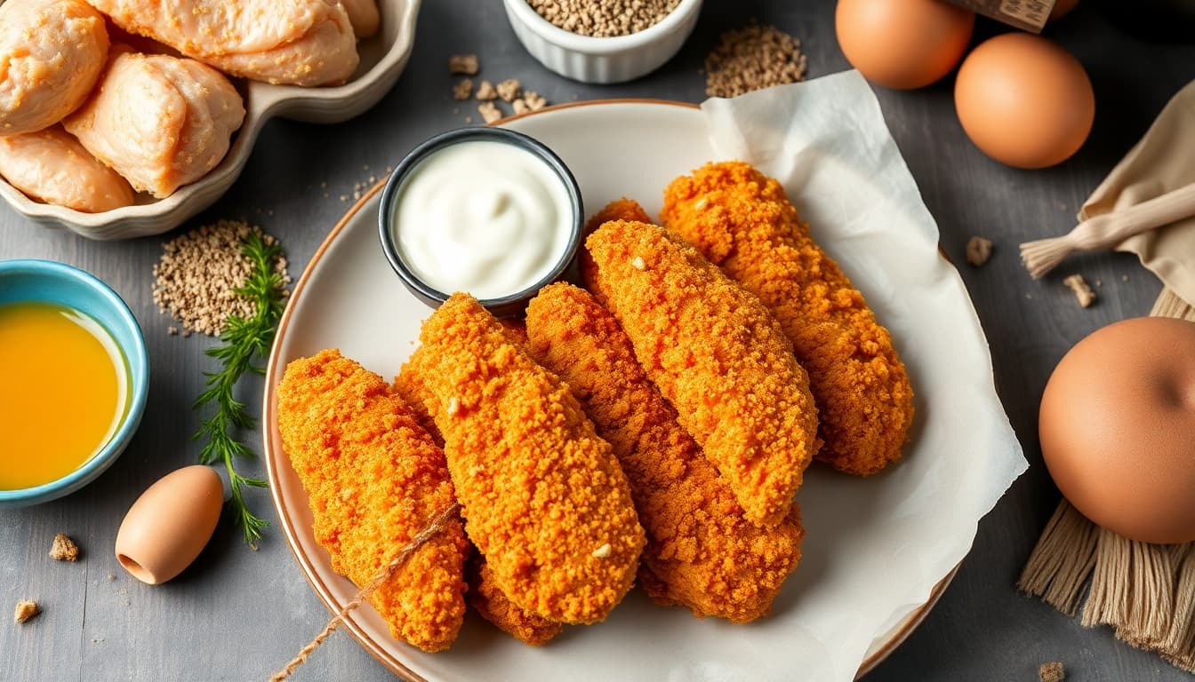 Air Fryer Crispy Chicken Tenders