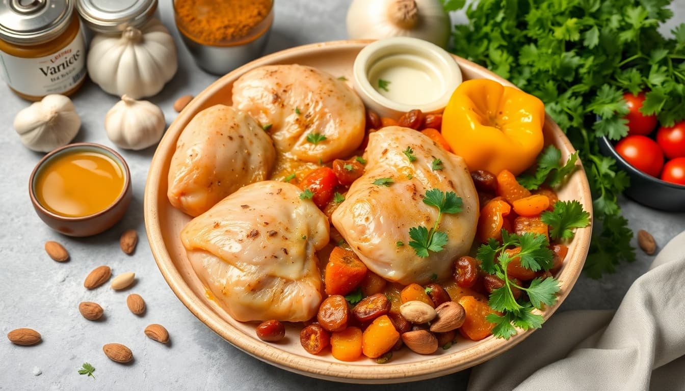 Air Fryer Moroccan Chicken Tajine: A Flavorful Journey