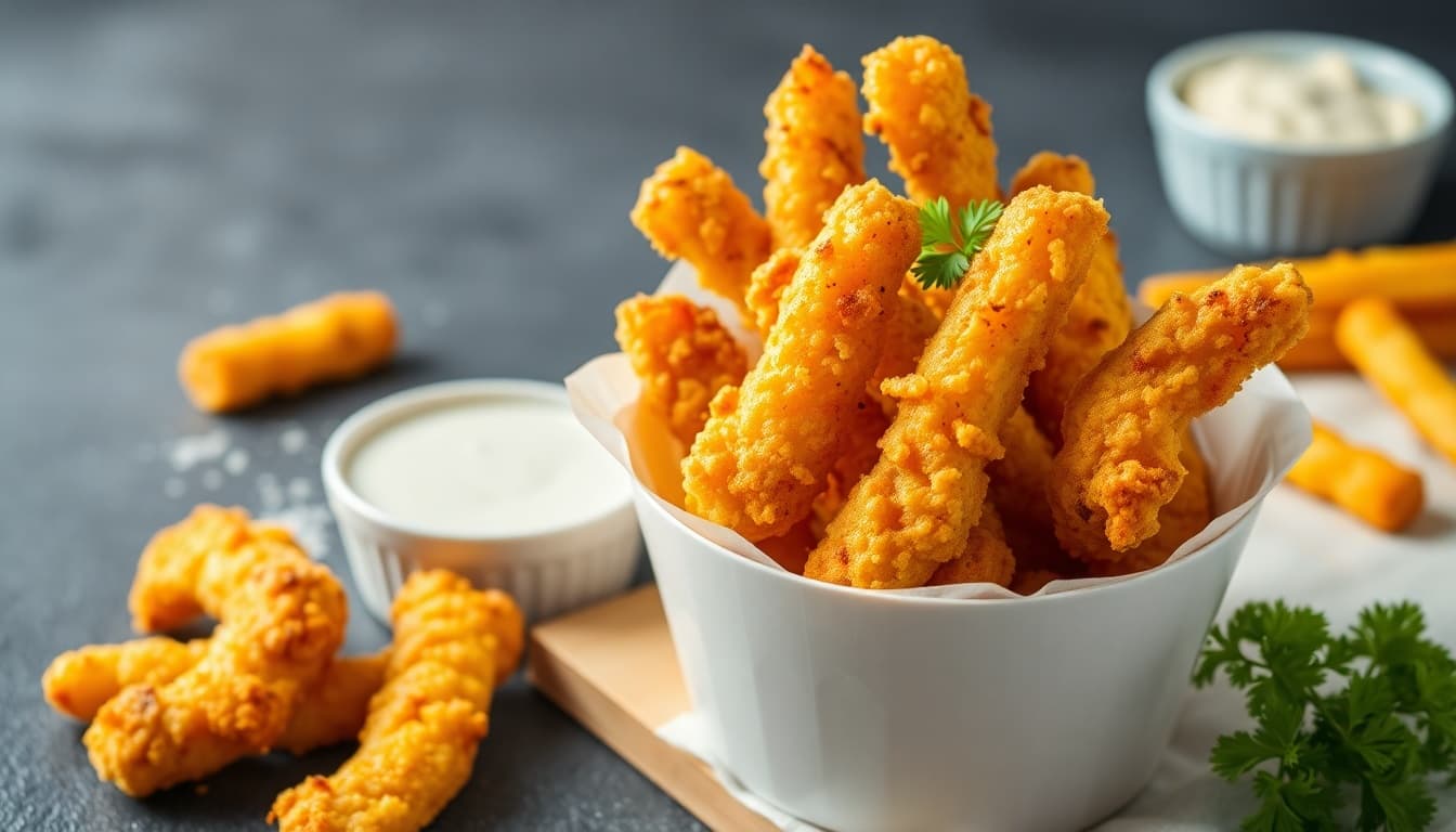 Crispy Air Fryer Chicken Fries: A McDonald's Inspired Delight