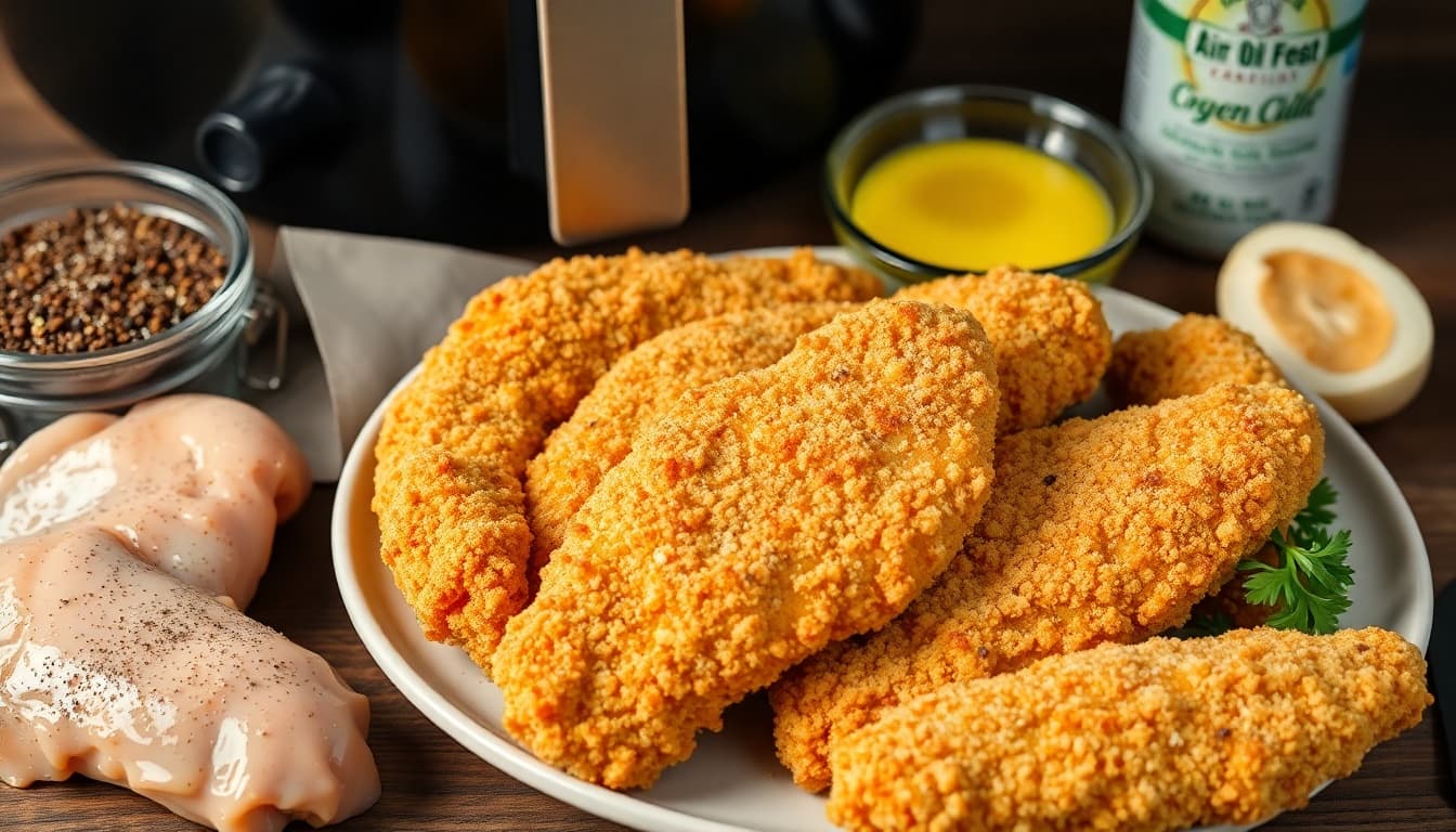 Crispy Air Fryer Chicken Tenders