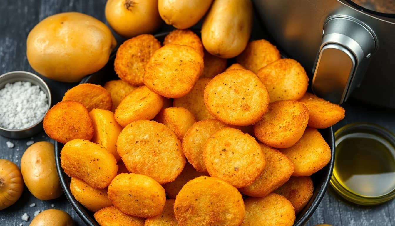 Crispy Air Fryer Potatoes: Golden Perfection