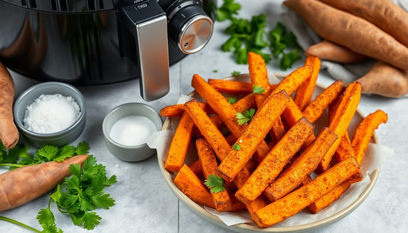 Crispy Air Fryer Sweet Potato Fries