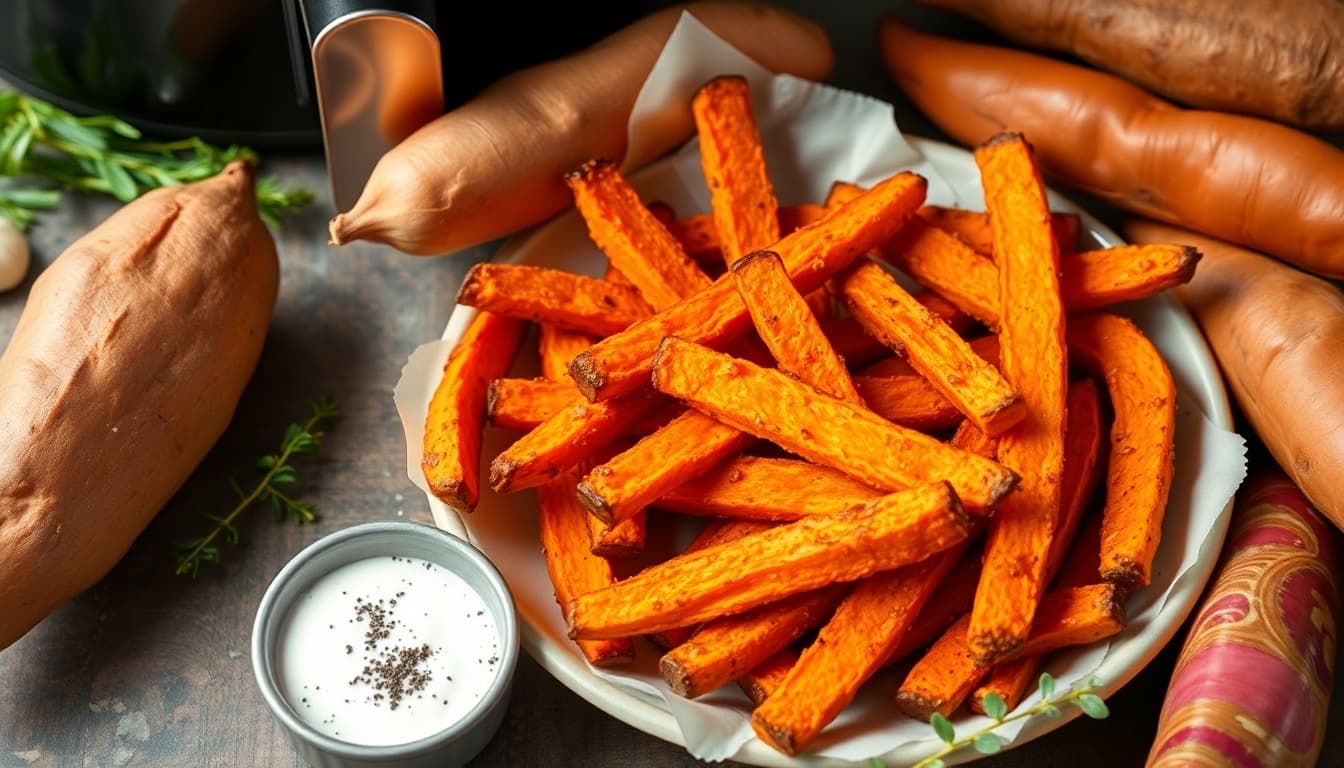 Crispy Air Fryer Sweet Potato Fries