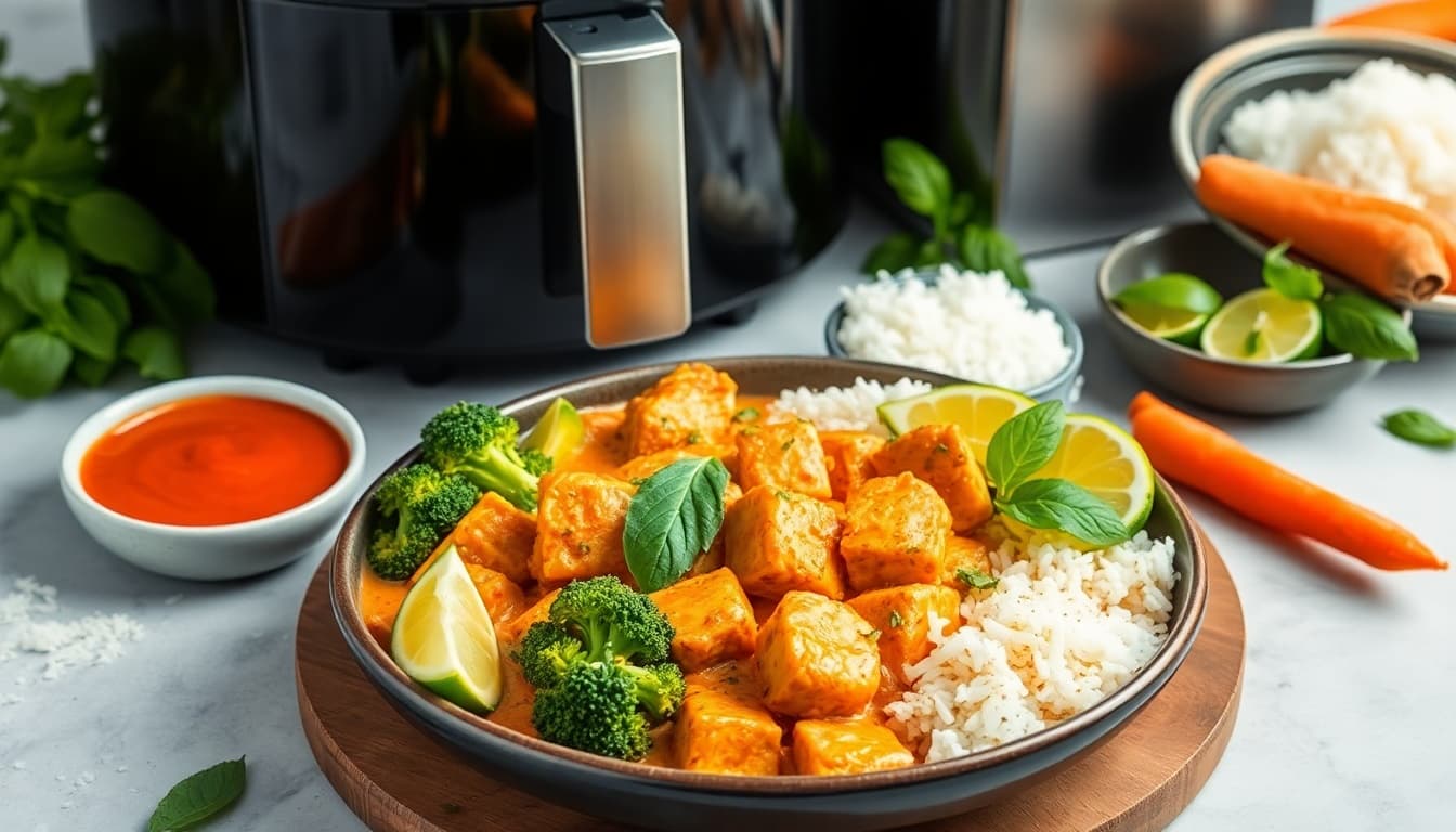 Crispy Air Fryer Thai Curry Delight