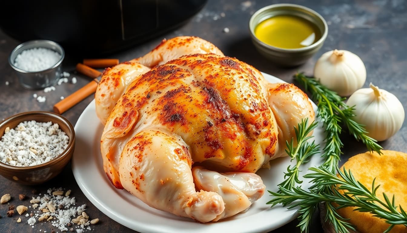 Crispy Air Fryer Whole Chicken: A Flavorful Feast