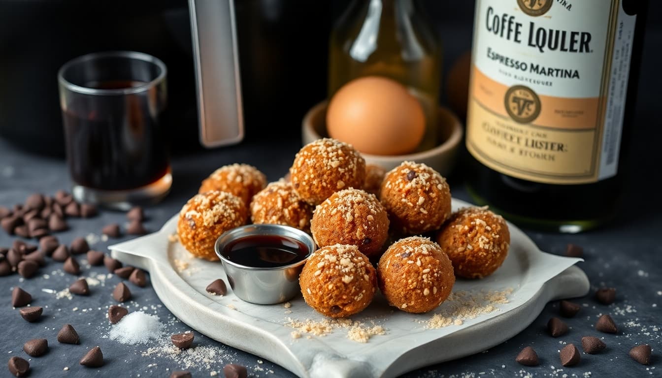 Crispy Espresso Martini Bites