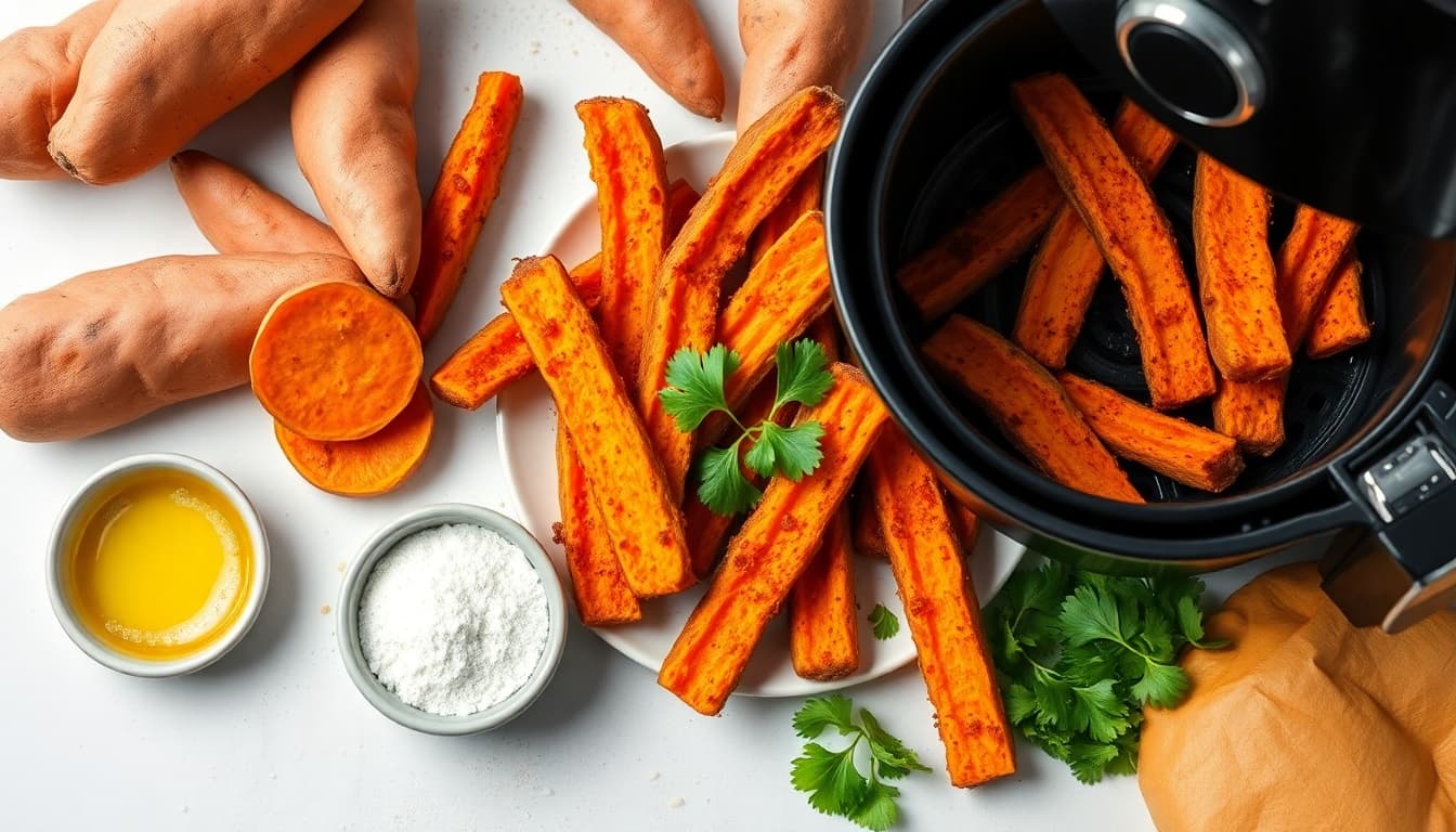 Crispy Keto Sweet Potato Fries