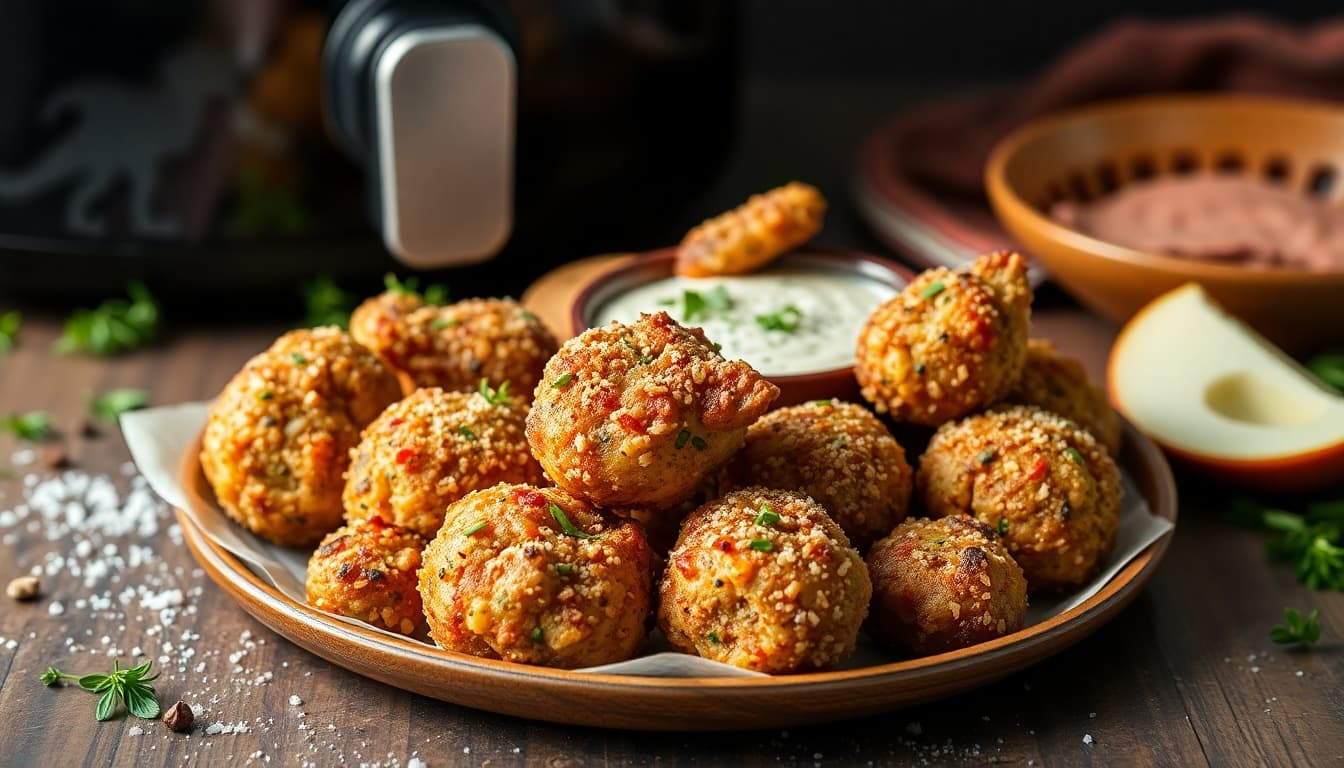 Jurassic Air Fryer Delight: Crispy Dinosaur Meat Bites