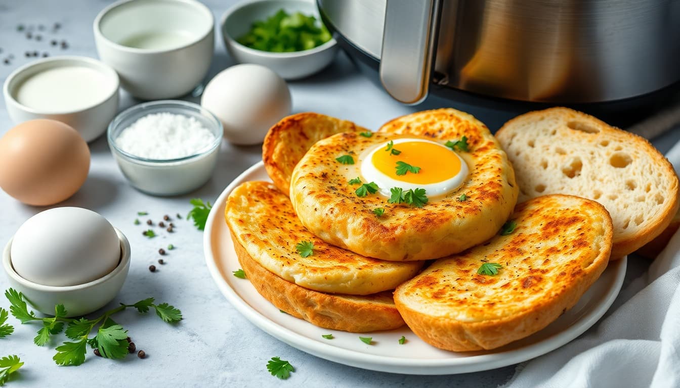 Pakistani Style Egg and Bread Delight