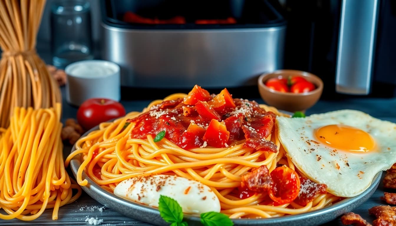 Spaghetti Pizza Delight