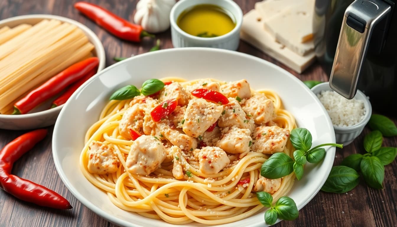 Spicy Chicken Pasta Delight