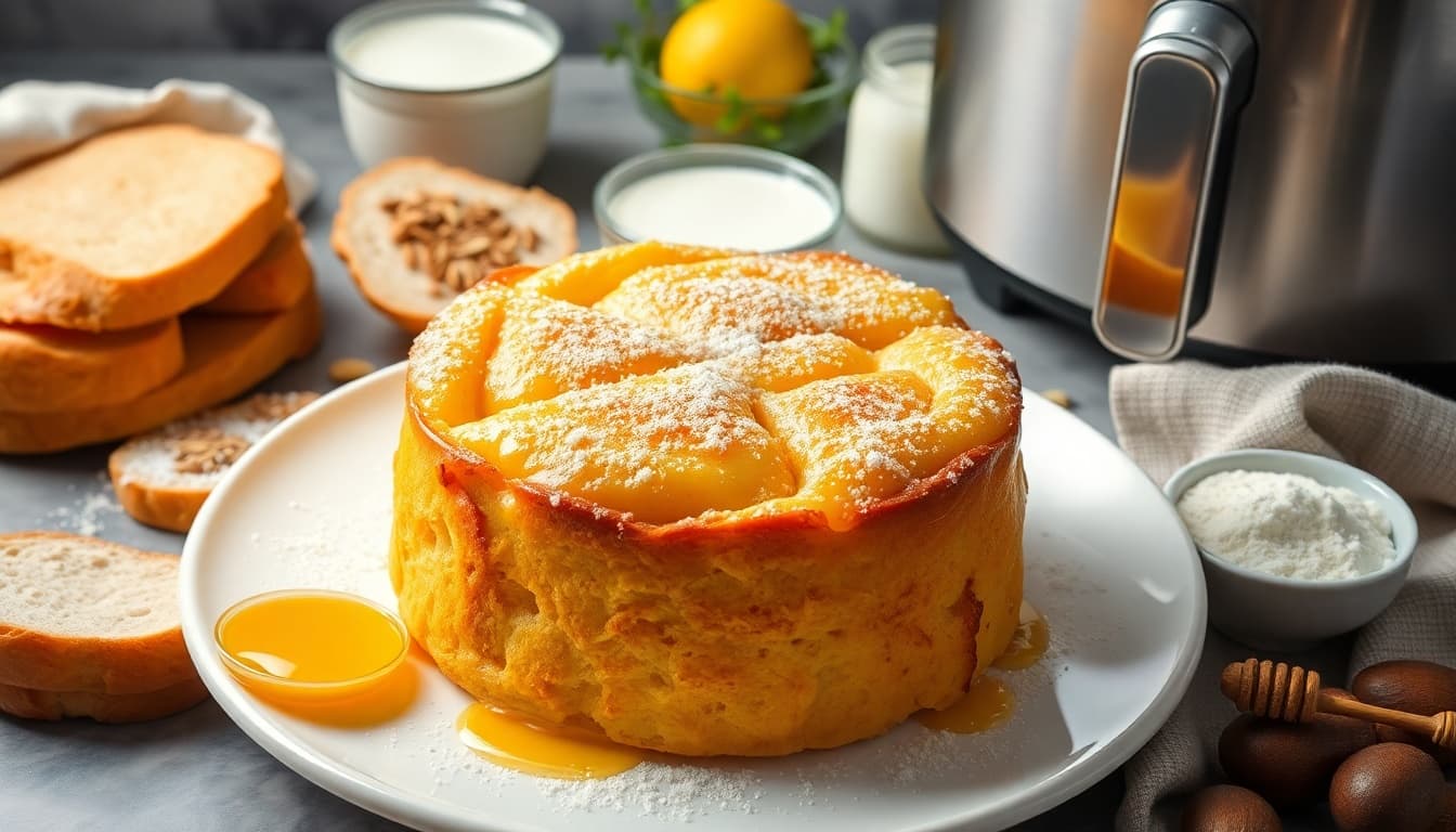 Sweet Pakistani Style Egg Bread Pudding